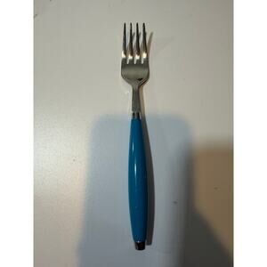 FIESTA salad fork single Hostess Flatware Utensil Fiestaware BLUE Silverware